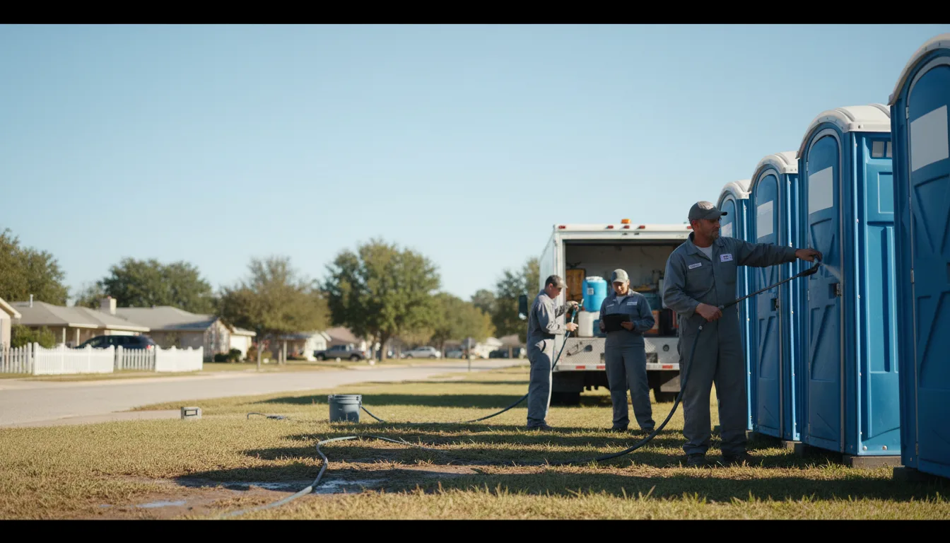 Long-Term Portable Toilet Rental in Blanchard, IA near me